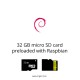 32 GB Micro SD Card preloaded with Raspbian